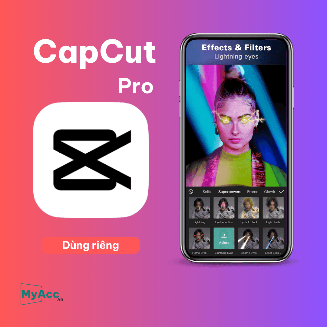 Tài khoản Capcut Pro Dùng Riêng