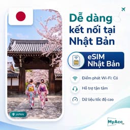 eSIM du lịch Nhật Bản 1