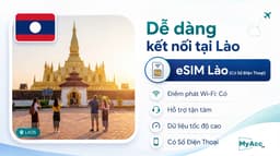 eSIM du lịch Lào (có SĐT) 2