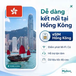 eSIM du lịch Hongkong