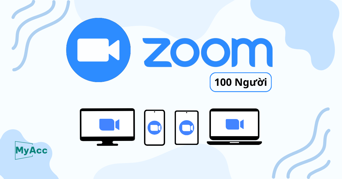 Tài khoản nâng cấp Zoom Pro 100 người