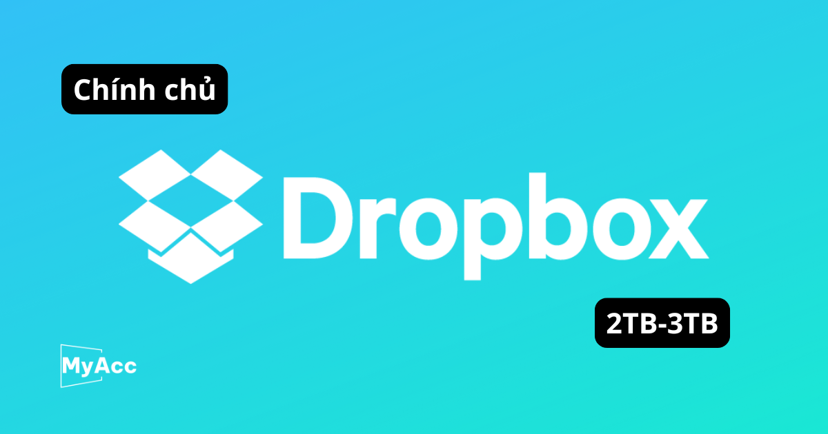 Nâng cấp tài khoản Dropbox  1 Năm