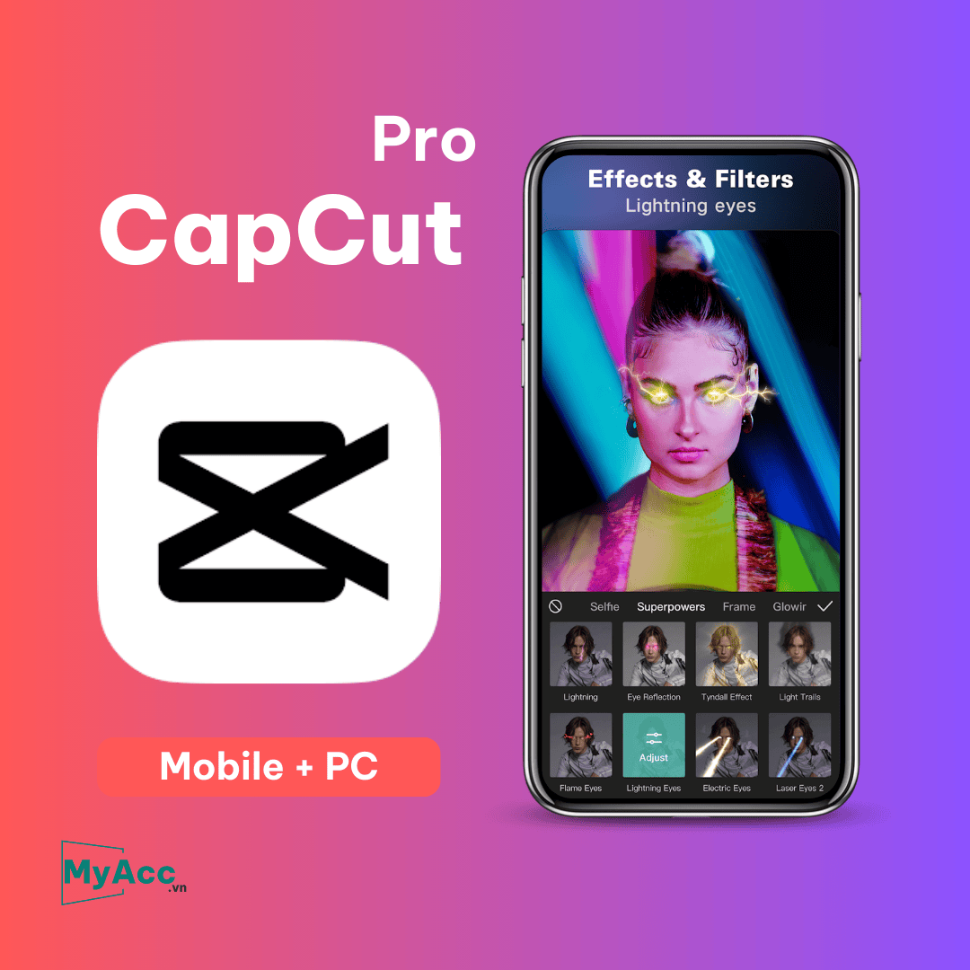 Tài khoản CapCut Pro